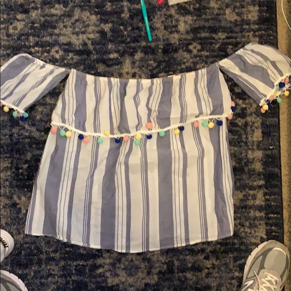 Off the shoulder top worn once